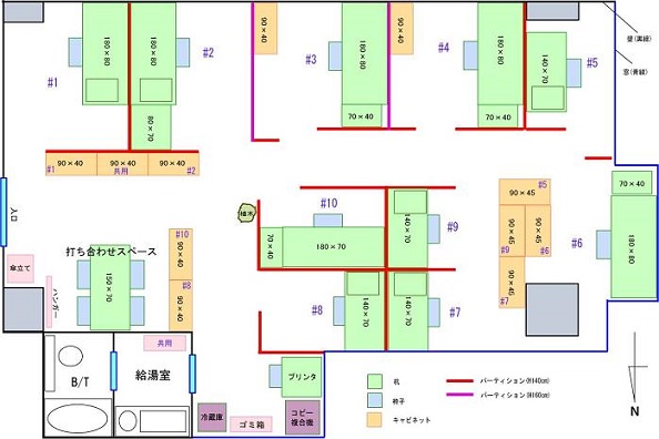 Japanese Office Layout